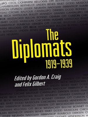 cover image of The Diplomats, 1919–1939